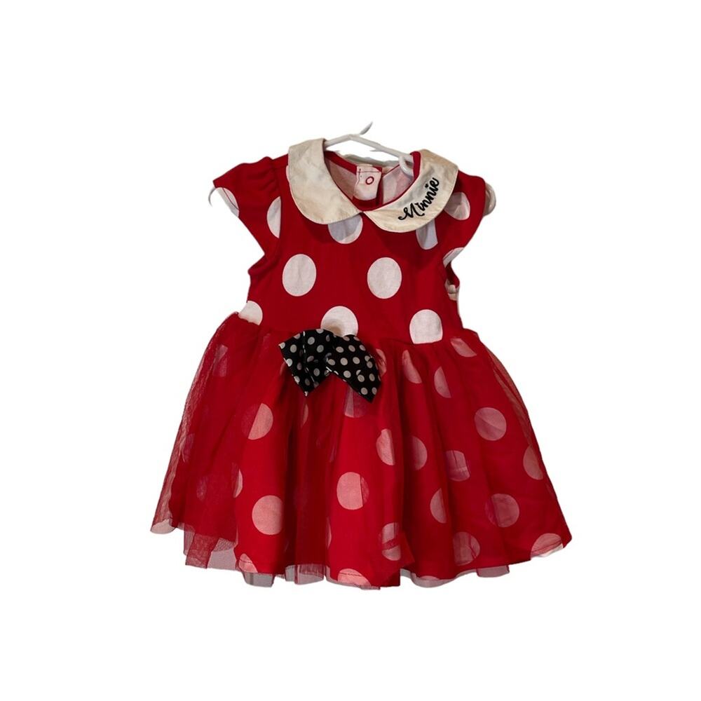 Minnie Mouse dress 12 - 18 months Preowned